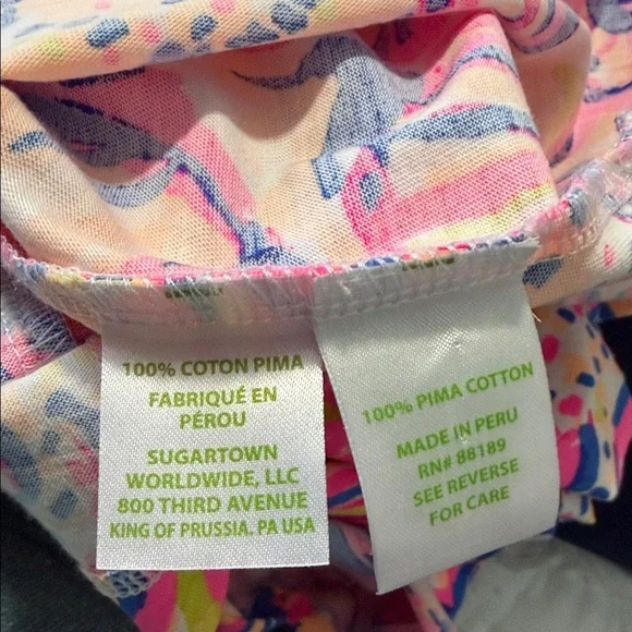 Lilly Pulitzer long sleeve shift dress size Large - Picture 8 of 8